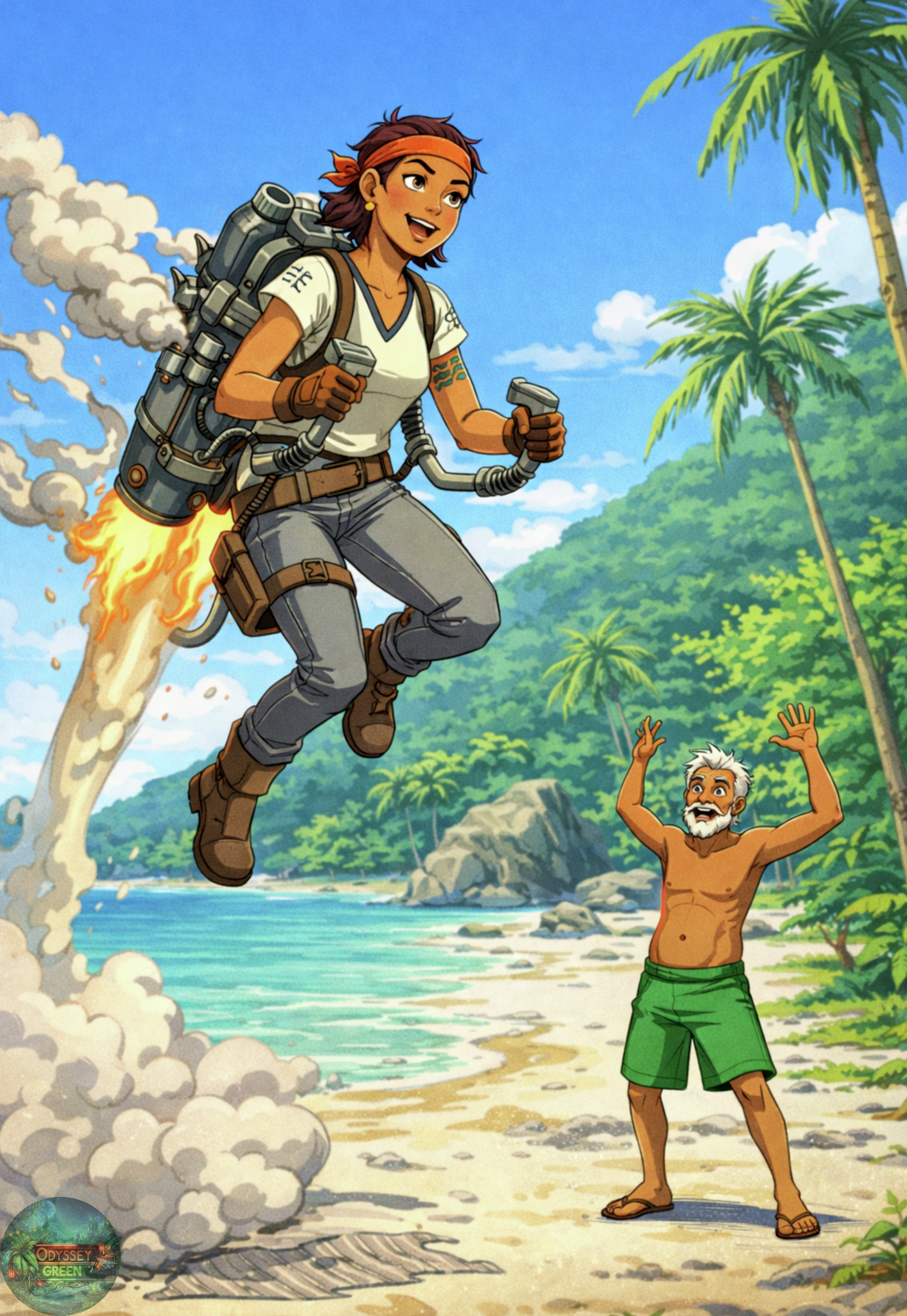 New Morland title design