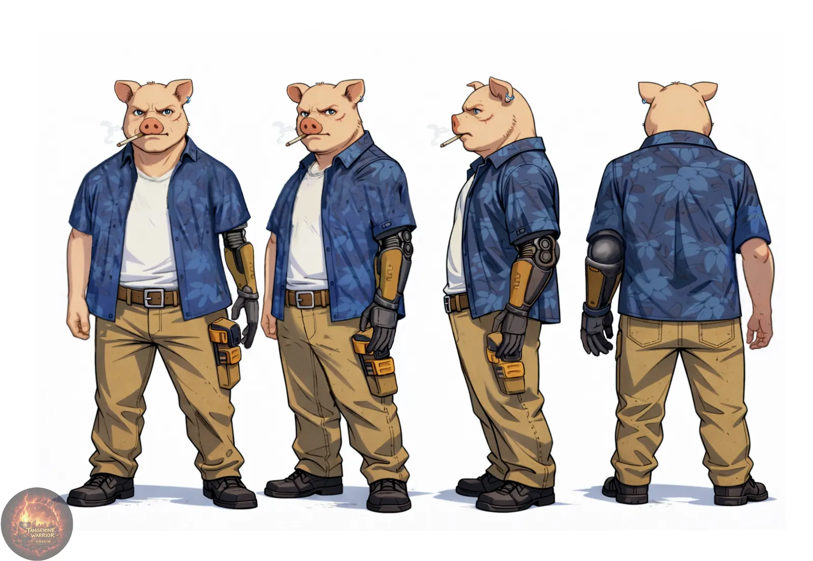 Character design 009